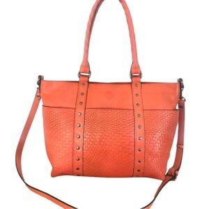 Patricia Nash Talloria Coral Tote Bag